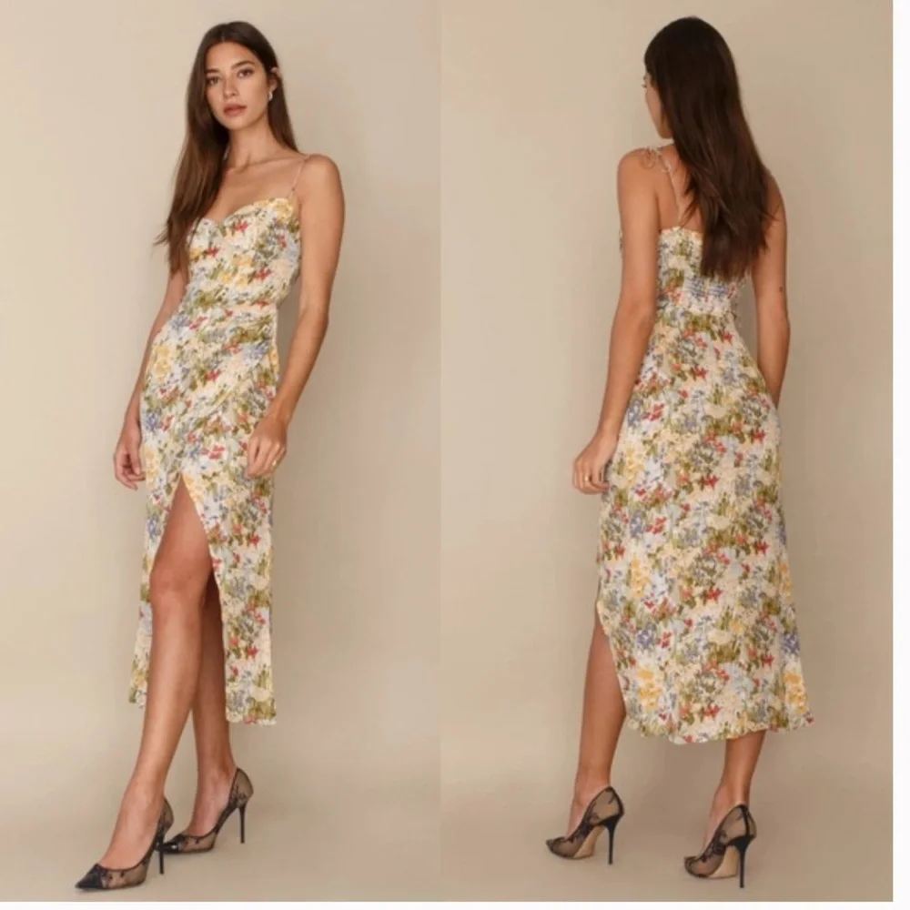 Reformation / Kourtney Dress Countryside - Picture 2 of 6